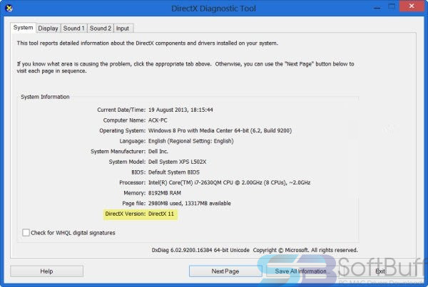 directx 11 für Windows 64-Bit-Indowebster herunterladen