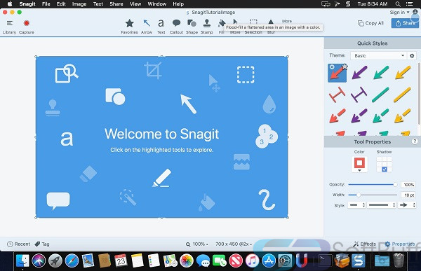Free Download TechSmith Snagit 2019.1.6 Multilingual for Mac (Latest) _ Direct