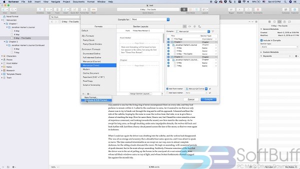 Scrivener mac os x