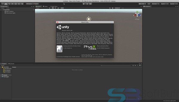 Unity Pro 2019 v2.3f1 for Mac Free Download Direct