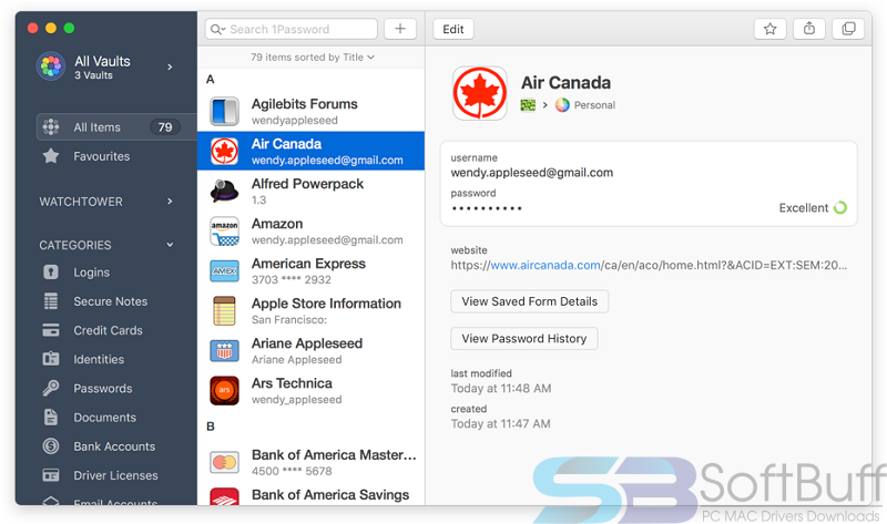 1Password for Mac Free Download Direct Link