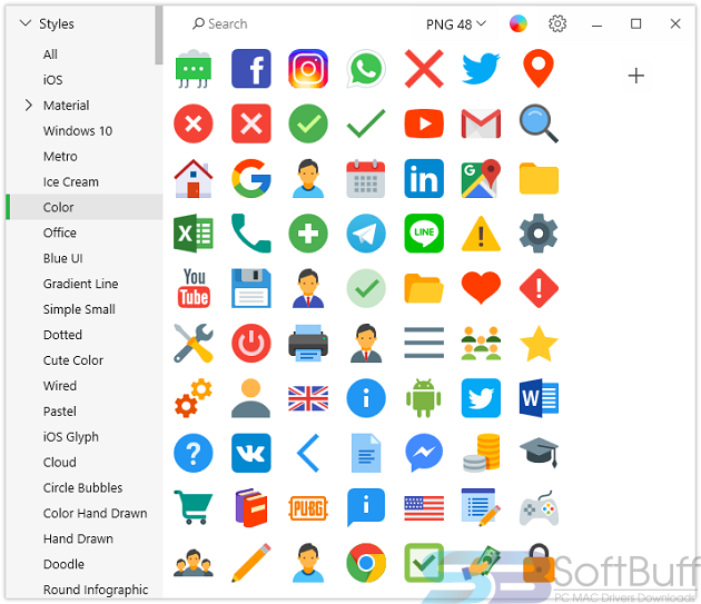Pichon (Icons8) 5.7.2 for Mac Free Download Direct