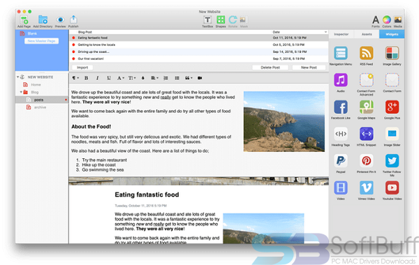 Free Download EverWeb 3.1.5 for Mac Offline