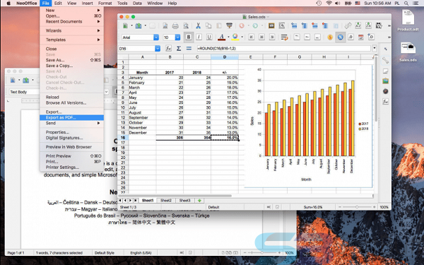 Free Download NeoOffice 2017 for Mac Offline