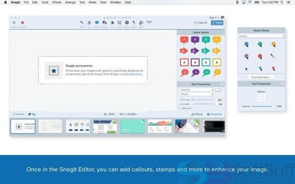 Free Download TechSmith Snagit 2020 for Mac Direct