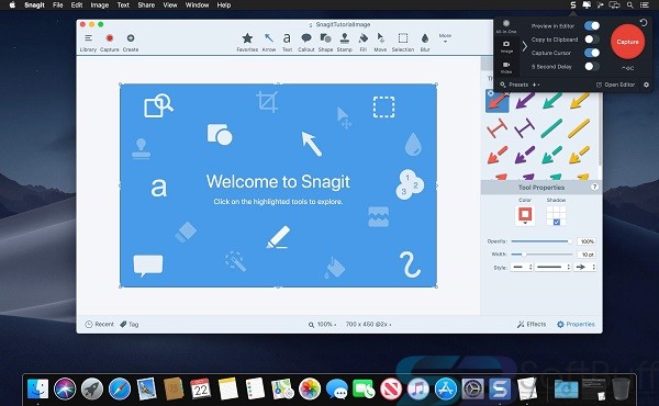 Free Download TechSmith Snagit 2020 for Mac Offline