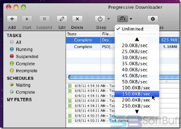 Progressive Downloader 4.6 for Mac