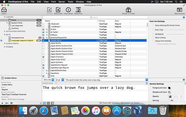 fontexplorer x pro 6.0 for mac Mac free download