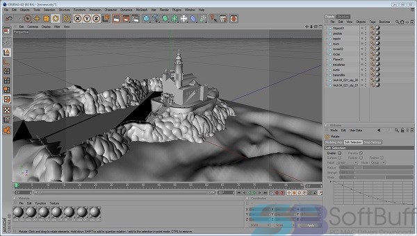 Download RealFlow Cinema 4D 2.0.1 for Mac Free