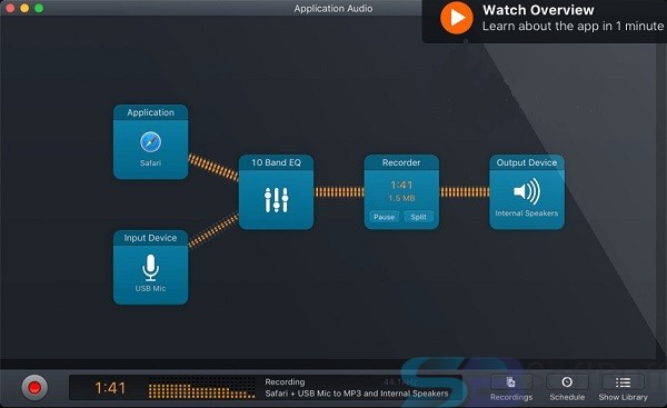 audio enhancer effects for audio hijack