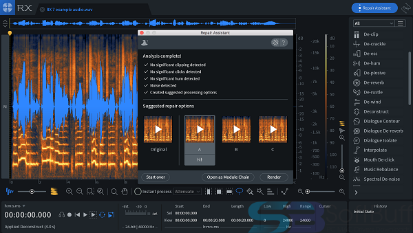 Free Download iZotope RX 7 Audio Editor Advanced for Mac Direct