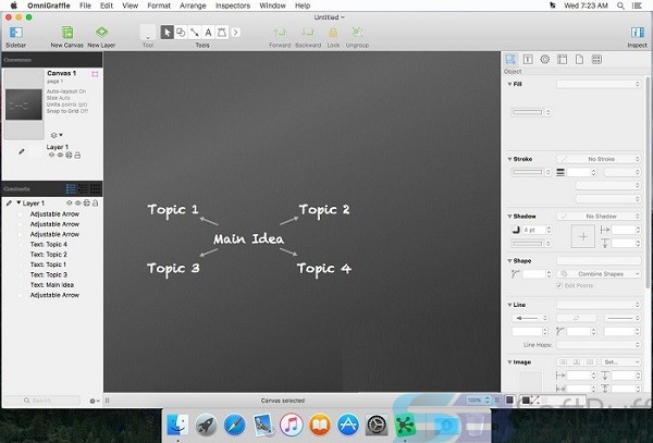 OmniGraffle Pro 7.16 for Mac free download