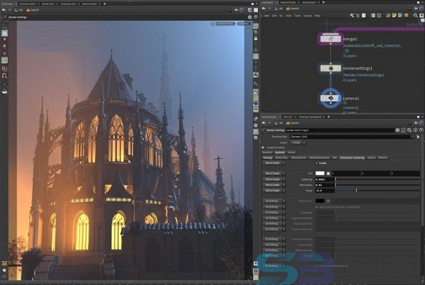 SideFX Houdini FX 18 for Mac Free Download