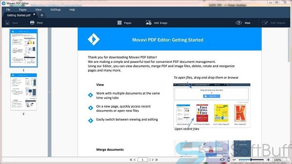 Movavi PDF Editor for Mac free download