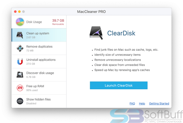 MacCleaner 2 Pro for Mac free download