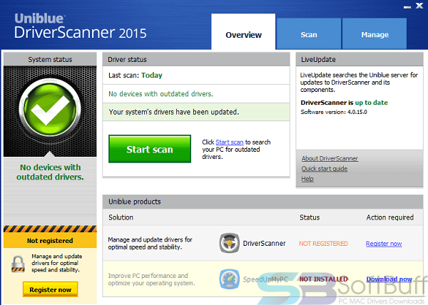 Uniblue Driver Scanner 2015 Free Download
