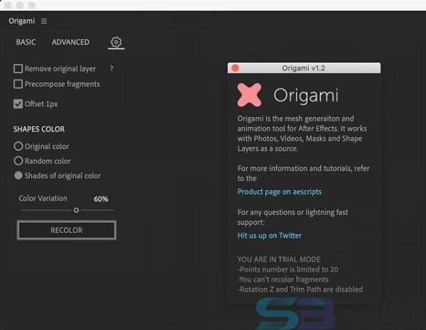 Download Aescripts Origami for macOS Free