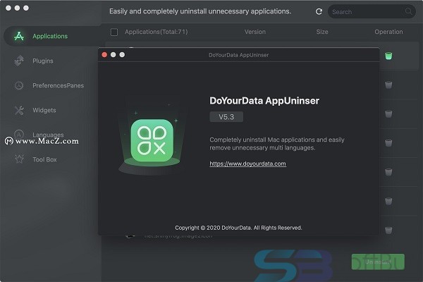 Download DoYourData AppUninser Pro 5 for Mac Free