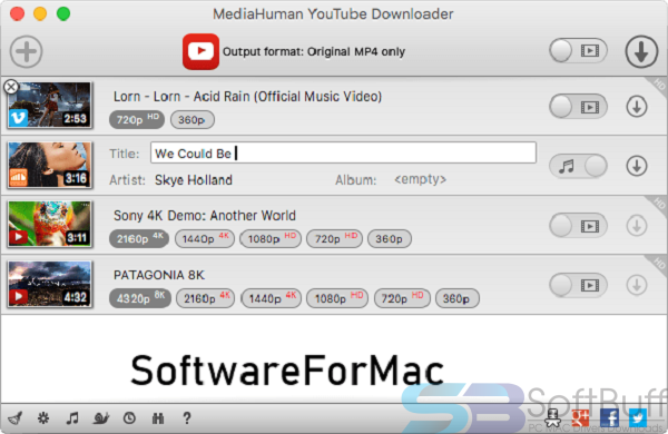 MediaHuman YouTube Downloader 3 for Mac free download