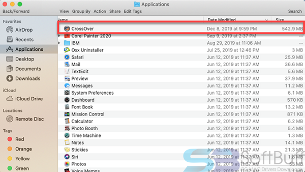 free download CrossOver 20 for Mac