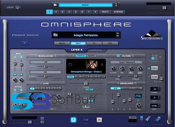 Download Spectrasonics Omnisphere 2.6.2c for Mac free