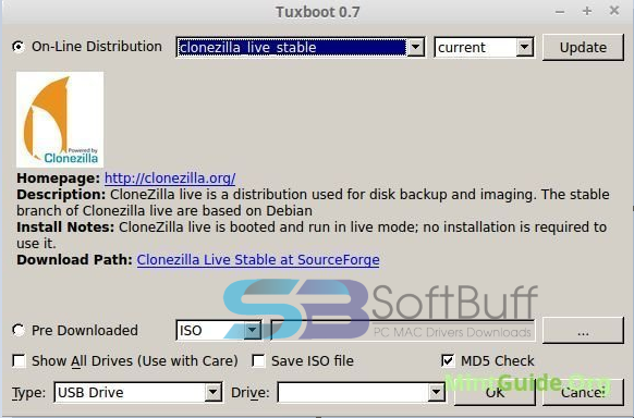 Clonezilla Live USB 2.6.4.10 ISO free download