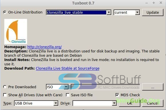 Clonezilla Live 3.1.1-27 download the new version for mac