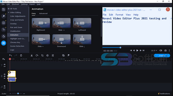 Download Movavi Video Editor Plus 2021 free