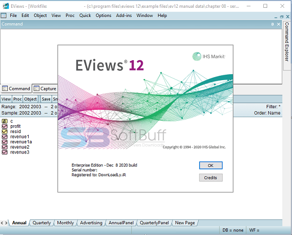 Eviews Enterprise Edition 12.0 free download