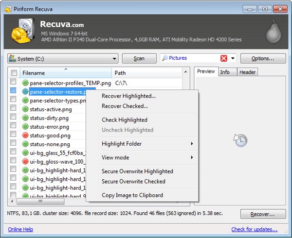 Free Download Recuva 2021 for Windows