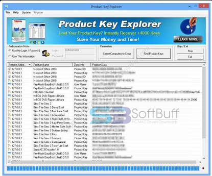 Nsasoft Product Key Explorer free download