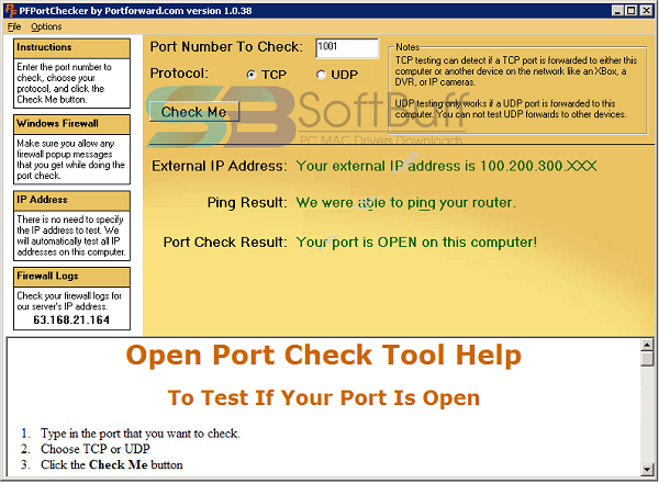 PortForward Network Utilities for windows free download