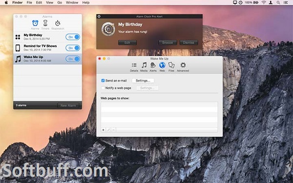 Download Alarm Clock Pro 13 for Mac free
