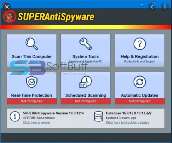 Download SUPERAntiSpyware 10.0.1224 Offline for Windows 10, 8, 7 free