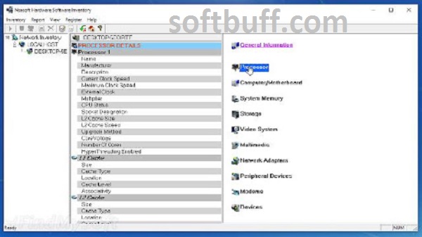 Nsasoft Hardware Software Inventory 1.6.5.0 free download