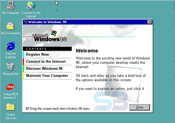 Windows 98 ISO free download
