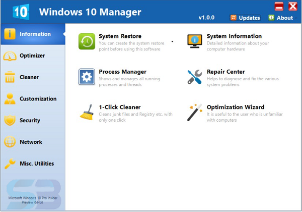 download the new version for iphoneWindows 10 Manager 3.8.8