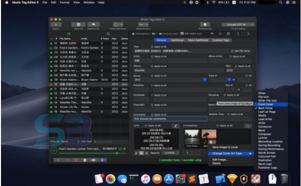 Music Tag Editor Pro 5 for Mac free download