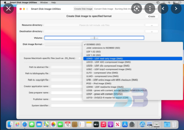 Smart Disk Image Utilities for macOS free download