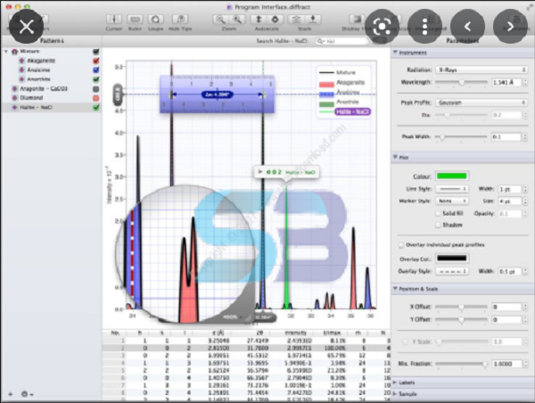 CrystalDiffract 2021 free download