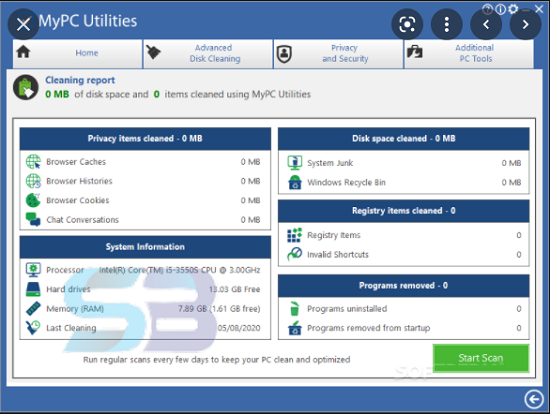 download MyPC Utilities 2021 free