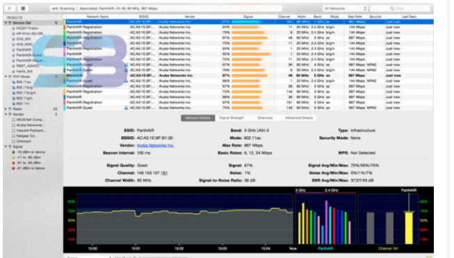 download WiFi Explorer Pro 3 for Mac free