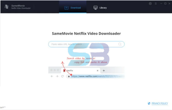 SameMovie Netflix Video Downloader free download