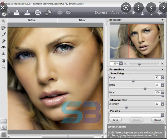 AKVIS MakeUp 6 free download for Windows