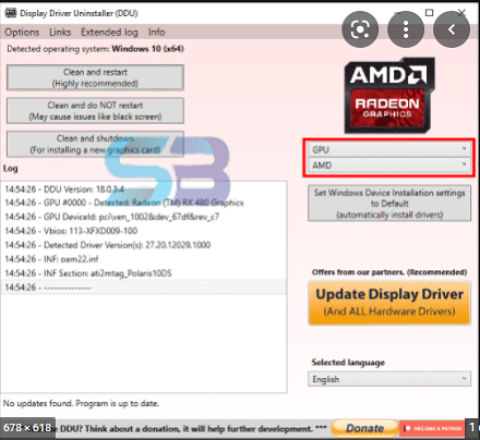 Download Display Driver Uninstaller 18 free