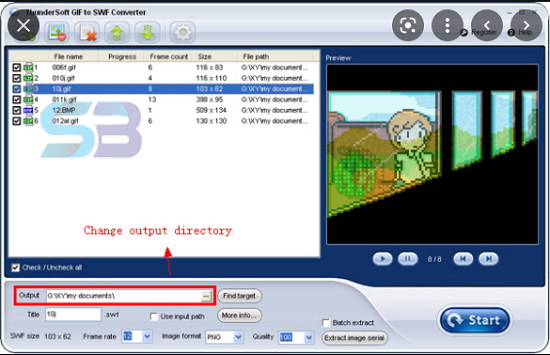 GIF to PNG Converter 4 free download