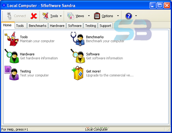 download Sandra Lite 2017 SP1a free