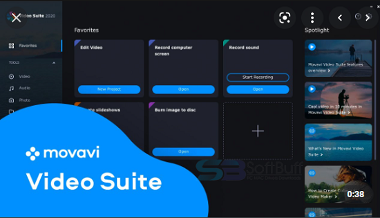 Download Movavi Video Suite 22 Portable Multilingual (x64) free