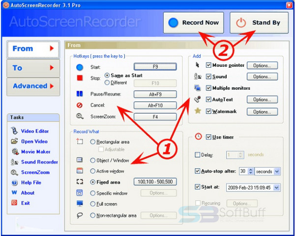download AutoScreenRecorder Pro 5 free