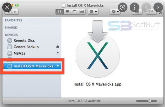 download Mac OS X Mavericks installer DMG Bootable USB free